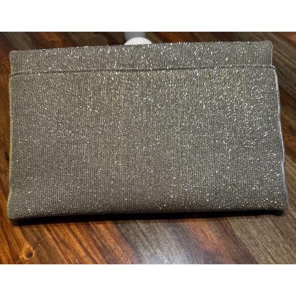 Envelope Purse Sparkling Metallic Cloth Color Reflecting 9.5 by 7 in. NWT - Picture 3 of 16